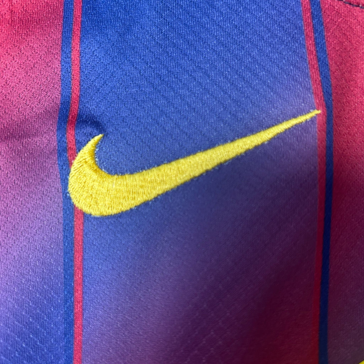 25/26 FC Barcelona Home Kids Size Kit from FootballPrestige.club - Premium Football Kits