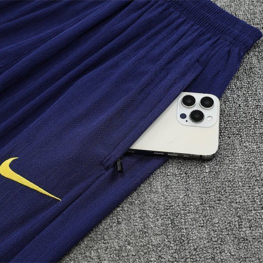 25/26 FC Barcelona Pre-Match Home Tracksuit from FootballPrestige.club - Premium Football Kits