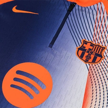 25/26 FC Barcelona Pre-Match Third Tracksuit from FootballPrestige.club - Premium Football Kits