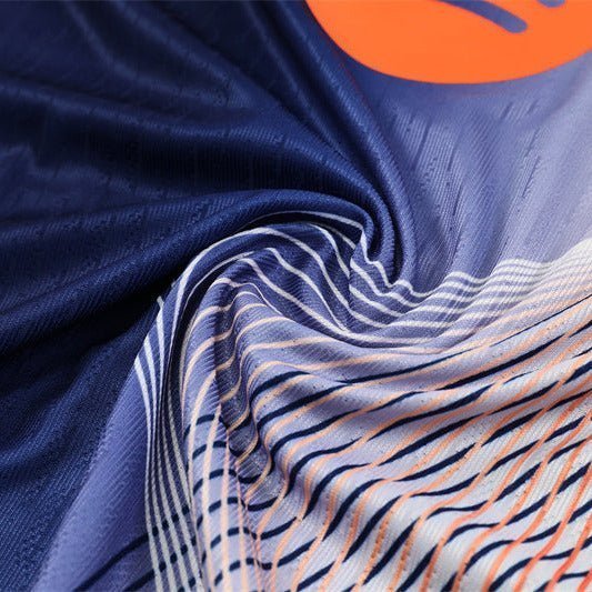 25/26 FC Barcelona Pre-Match Third Tracksuit from FootballPrestige.club - Premium Football Kits