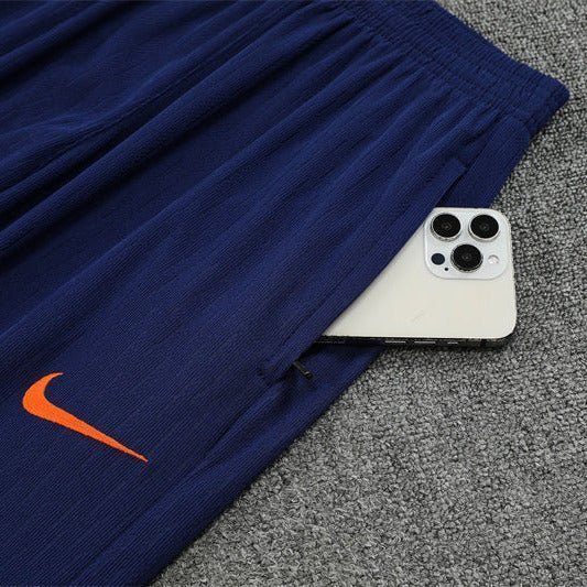 25/26 FC Barcelona Pre-Match Third Tracksuit from FootballPrestige.club - Premium Football Kits