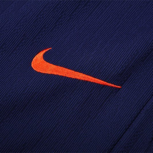25/26 FC Barcelona Training Blue/Orange Kids Size Tracksuit from FootballPrestige.club - Premium Football Kits