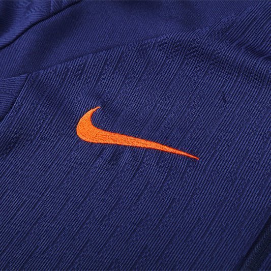 25/26 FC Barcelona Training Blue/Orange Tracksuit from FootballPrestige.club - Premium Football Kits