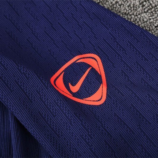 25/26 FC Barcelona Training Blue/Orange Tracksuit from FootballPrestige.club - Premium Football Kits