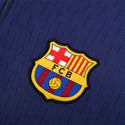 25/26 FC Barcelona Training Blue/Purple Tracksuit from FootballPrestige.club - Premium Football Kits