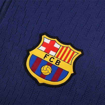 25/26 FC Barcelona Training Blue/Purple Tracksuit from FootballPrestige.club - Premium Football Kits