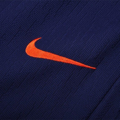 25/26 FC Barcelona Training Orange/Blue Tracksuit from FootballPrestige.club - Premium Football Kits