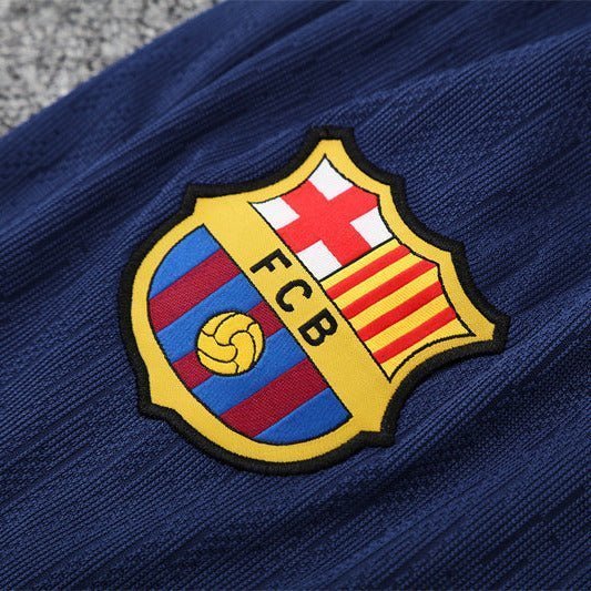 25/26 FC Barcelona Training Purple/Blue Kids Size Tracksuit from FootballPrestige.club - Premium Football Kits