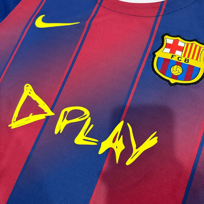 25/26 FC Barcelona x Ed Sheeran Home Kit from FootballPrestige.club - Premium Football Kits
