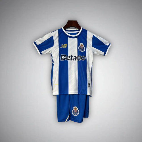 25/26 FC Porto Home Kids Size Kit from FootballPrestige.club - Premium Football Kits