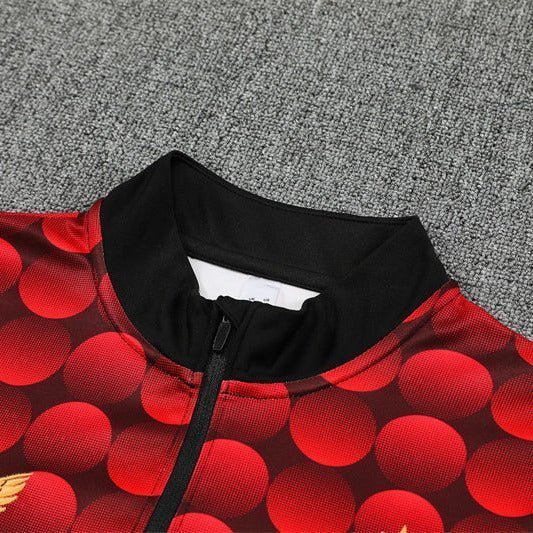 25/26 Feyenoord Pre-Match Home Tracksuit from FootballPrestige.club - Premium Football Kits