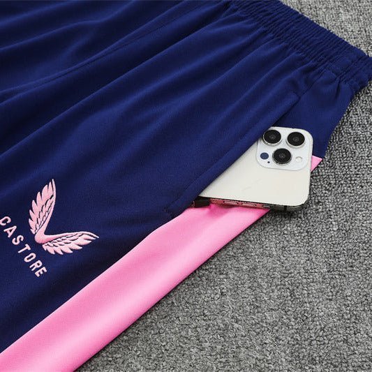 25/26 Feyenoord Training Blue Kids Size Tracksuit from FootballPrestige.club - Premium Football Kits