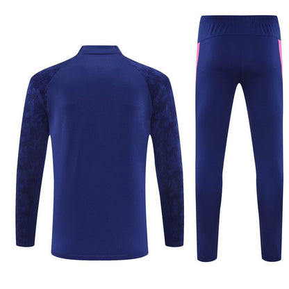 25/26 Feyenoord Training Blue Kids Size Tracksuit from FootballPrestige.club - Premium Football Kits