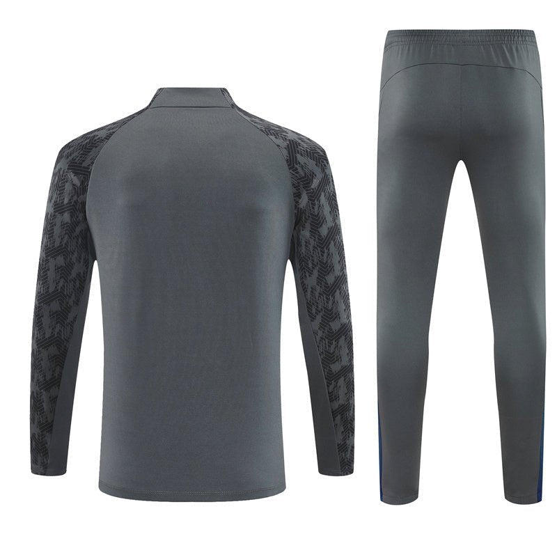25/26 Feyenoord Training Grey Tracksuit from FootballPrestige.club - Premium Football Kits