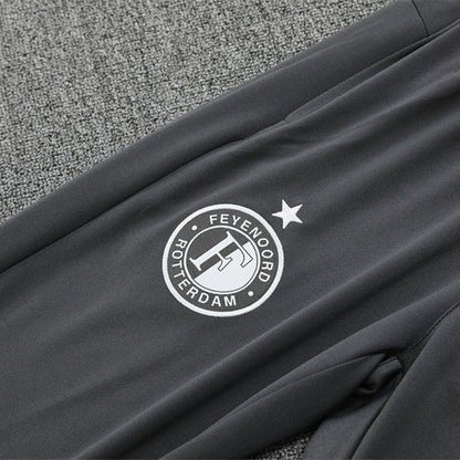 25/26 Feyenoord Training Grey Tracksuit from FootballPrestige.club - Premium Football Kits