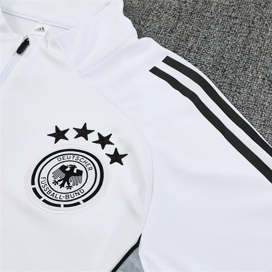 25/26 Germany Training White Tracksuit from FootballPrestige.club - Premium Football Kits