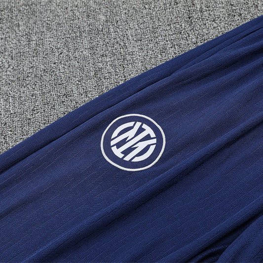 25/26 Inter Milan Blue Tracksuit from FootballPrestige.club - Premium Football Kits