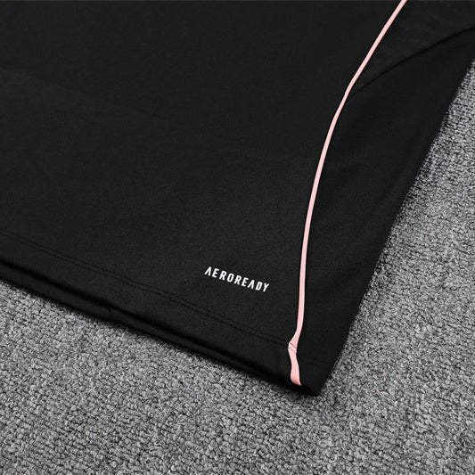 25/26 Juventus Training Black Tracksuit from FootballPrestige.club - Premium Football Kits