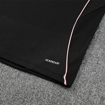 25/26 Juventus Training Black Tracksuit from FootballPrestige.club - Premium Football Kits
