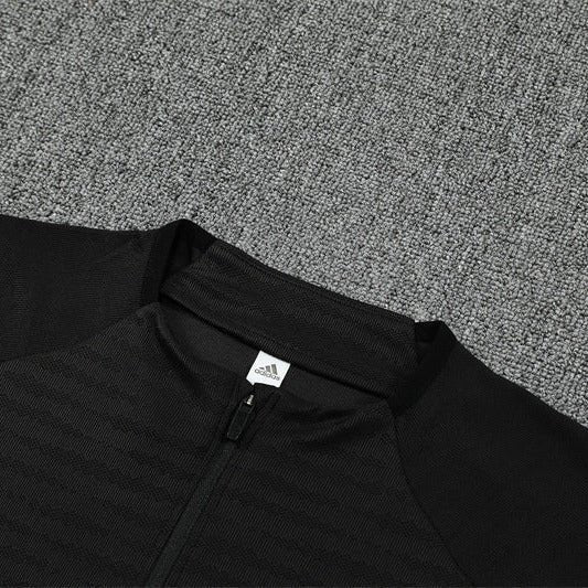 25/26 Liverpool Training Black Kids Size Tracksuit from FootballPrestige.club - Premium Football Kits