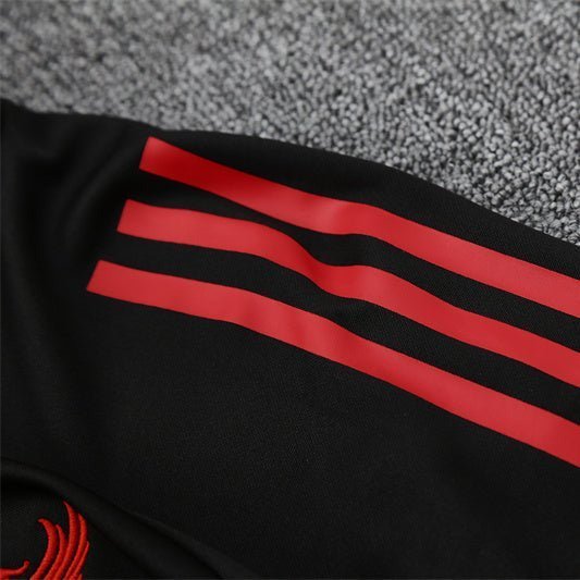 25/26 Liverpool Training Black Kids Size Tracksuit from FootballPrestige.club - Premium Football Kits