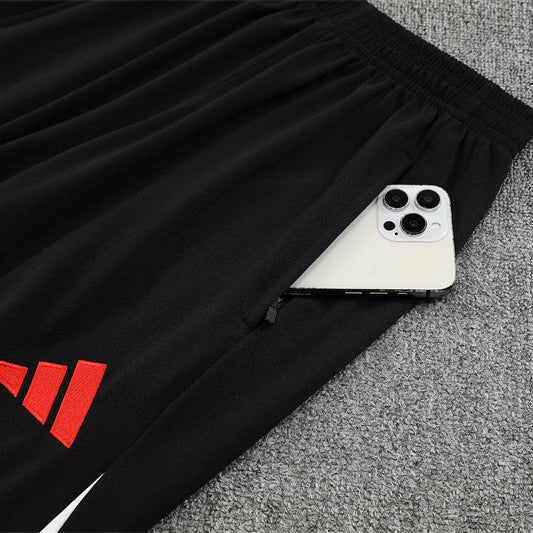 25/26 Liverpool Training Black Kids Size Tracksuit from FootballPrestige.club - Premium Football Kits