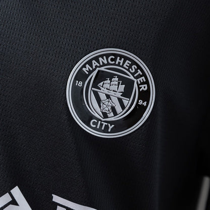 25/26 Manchester City Away Kids Size Kit from FootballPrestige.club - Premium Football Kits