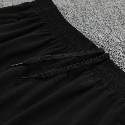25/26 Manchester City x Asahi Black Kids Size Tracksuit from FootballPrestige.club - Premium Football Kits