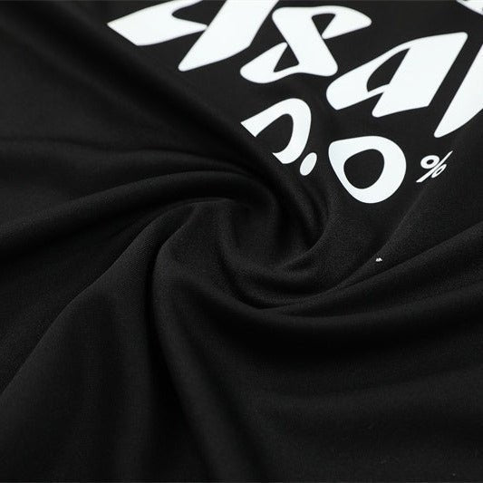 25/26 Manchester City x Asahi Black Kids Size Tracksuit from FootballPrestige.club - Premium Football Kits