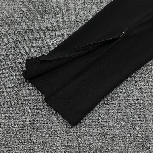 25/26 Manchester City x Asahi Black Tracksuit from FootballPrestige.club - Premium Football Kits