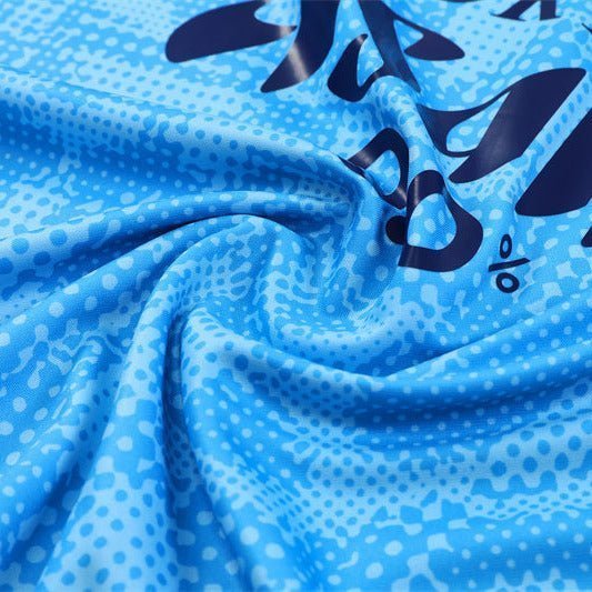 25/26 Manchester City x Asahi Blue Kids Size Tracksuit from FootballPrestige.club - Premium Football Kits