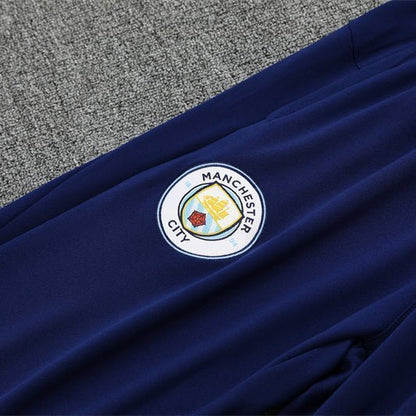25/26 Manchester City x Asahi Blue Kids Size Tracksuit from FootballPrestige.club - Premium Football Kits