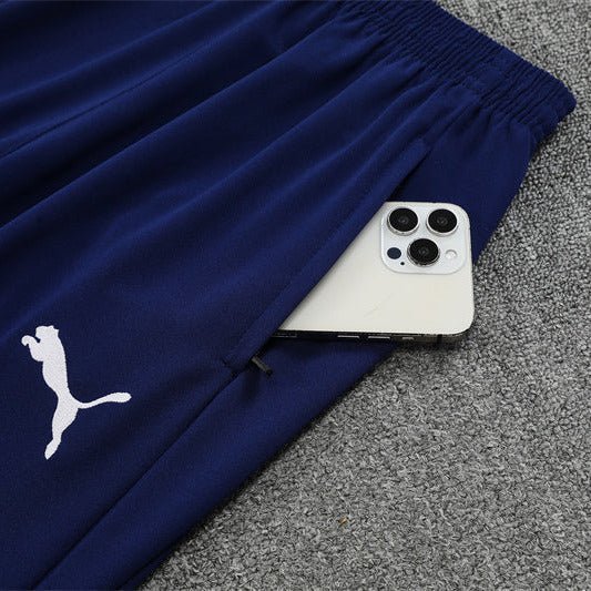 25/26 Manchester City x Asahi Blue Kids Size Tracksuit from FootballPrestige.club - Premium Football Kits