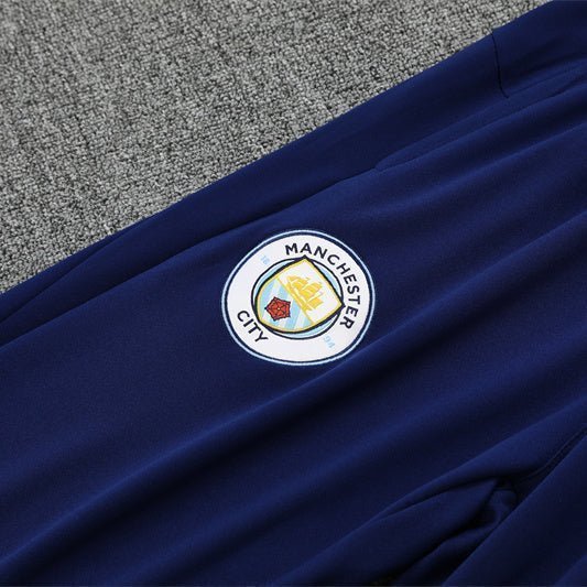 25/26 Manchester City x Asahi Blue Tracksuit from FootballPrestige.club - Premium Football Kits