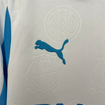 25/26 Marseille Home Kit from FootballPrestige.club - Premium Football Kits
