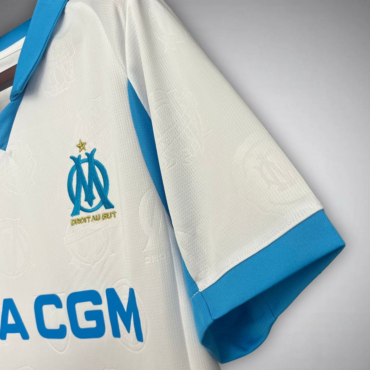 25/26 Marseille Home Kit from FootballPrestige.club - Premium Football Kits