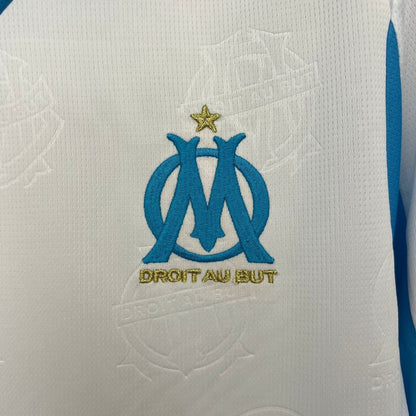25/26 Marseille Home Kit from FootballPrestige.club - Premium Football Kits
