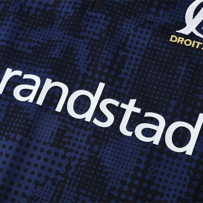 25/26 Marseille Training Navy Blue Kids Size Tracksuit from FootballPrestige.club - Premium Football Kits
