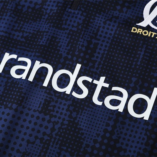 25/26 Marseille Training Navy Blue Tracksuit from FootballPrestige.club - Premium Football Kits