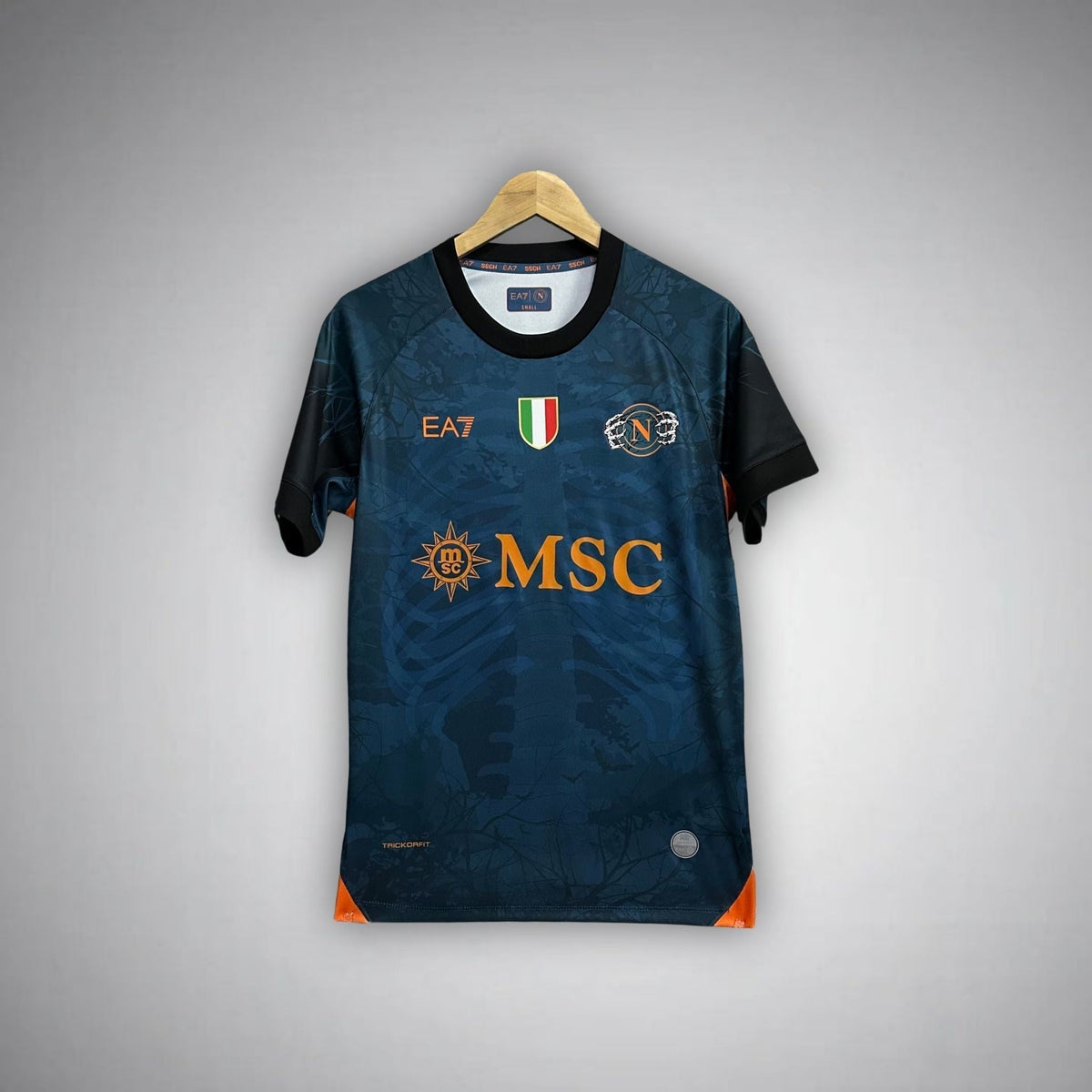 25/26 Napoli Halloween Premium Kit from FootballPrestige.club - Premium Football Kits