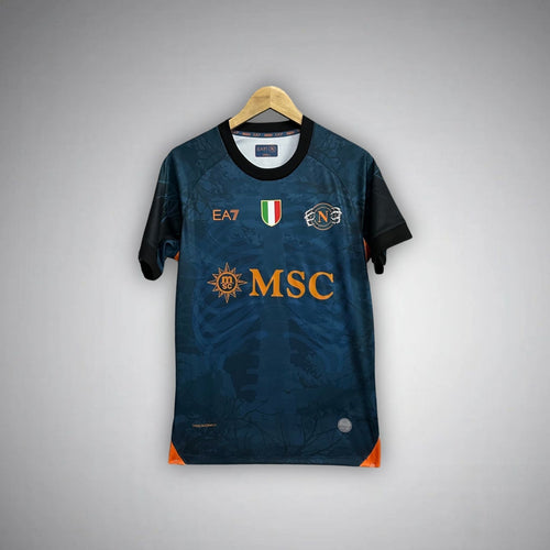 25/26 Napoli Halloween Premium Kit from FootballPrestige.club - Premium Football Kits