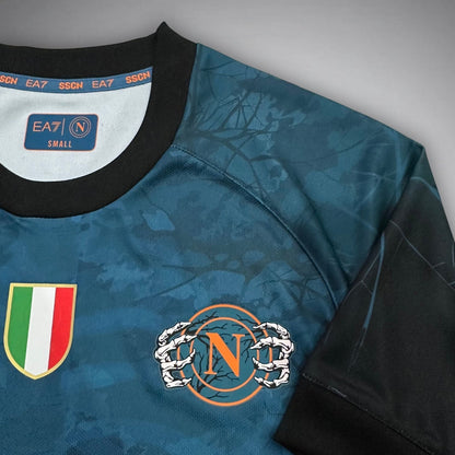 25/26 Napoli Halloween Premium Kit from FootballPrestige.club - Premium Football Kits