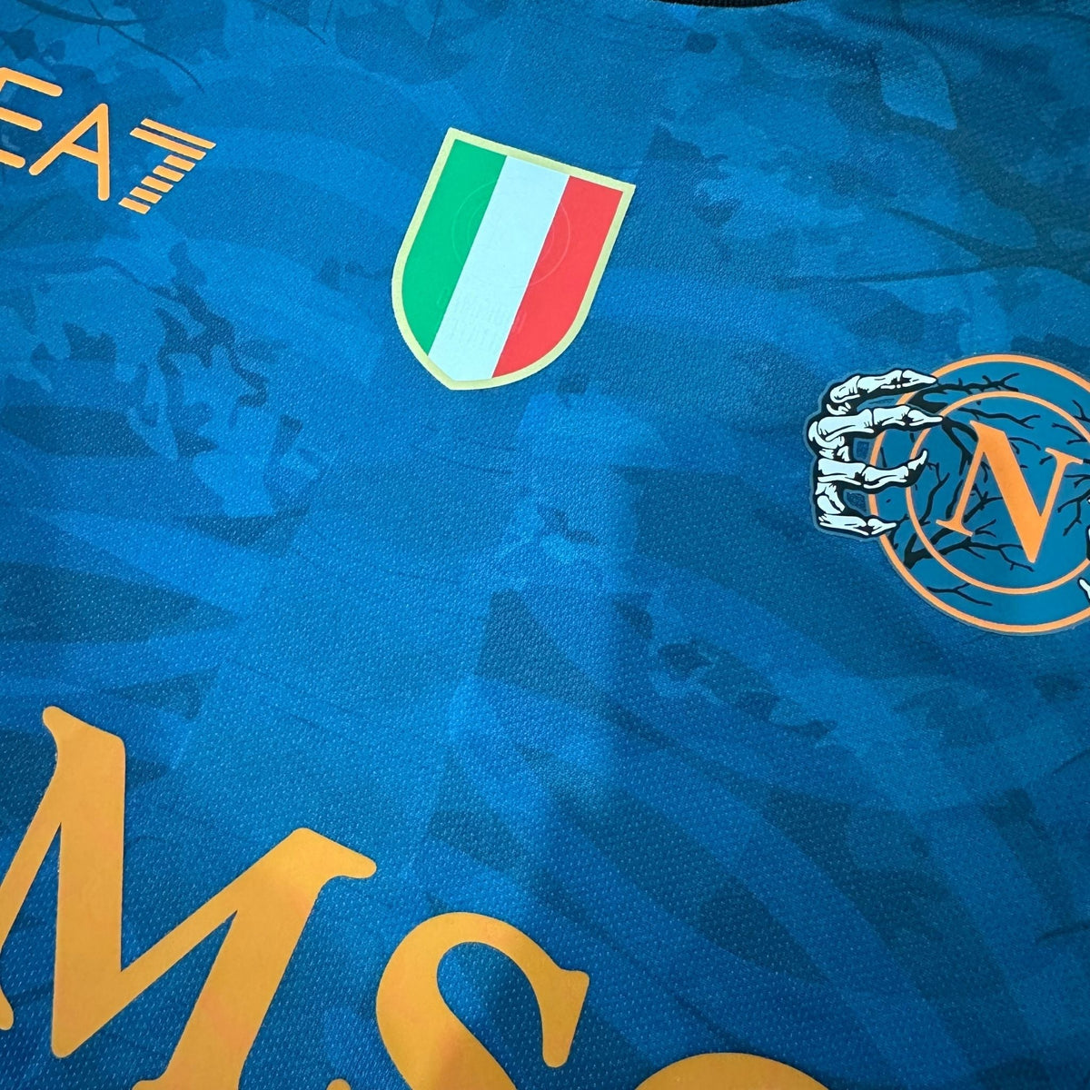 25/26 Napoli Halloween Premium Kit from FootballPrestige.club - Premium Football Kits
