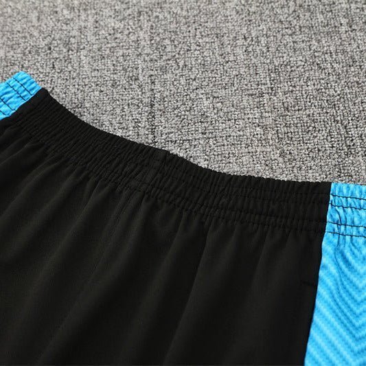 25/26 Napoli Training Black Tracksuit from FootballPrestige.club - Premium Football Kits