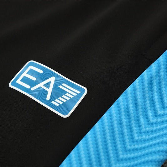 25/26 Napoli Training Blue Tracksuit from FootballPrestige.club - Premium Football Kits