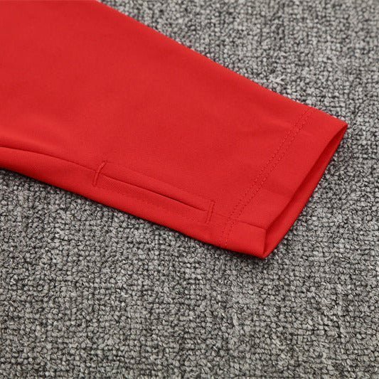 25/26 Portugal Training Red Kids Size Tracksuit from FootballPrestige.club - Premium Football Kits