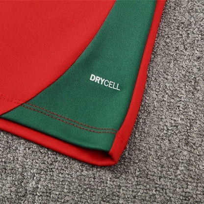 25/26 Portugal Training Red Kids Size Tracksuit from FootballPrestige.club - Premium Football Kits