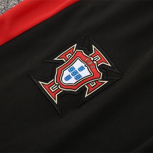25/26 Portugal Training Red Kids Size Tracksuit from FootballPrestige.club - Premium Football Kits