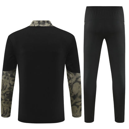 25/26 PSV Training Black Tracksuit from FootballPrestige.club - Premium Football Kits