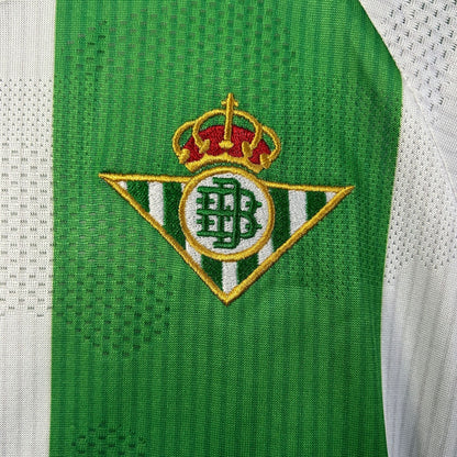 25/26 Real Betis Home Kids Size Kit from FootballPrestige.club - Premium Football Kits